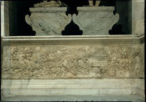 The Battle of Marignano in 1515, from the Tomb of Francois I and Claude of France, Duchess of Brittany